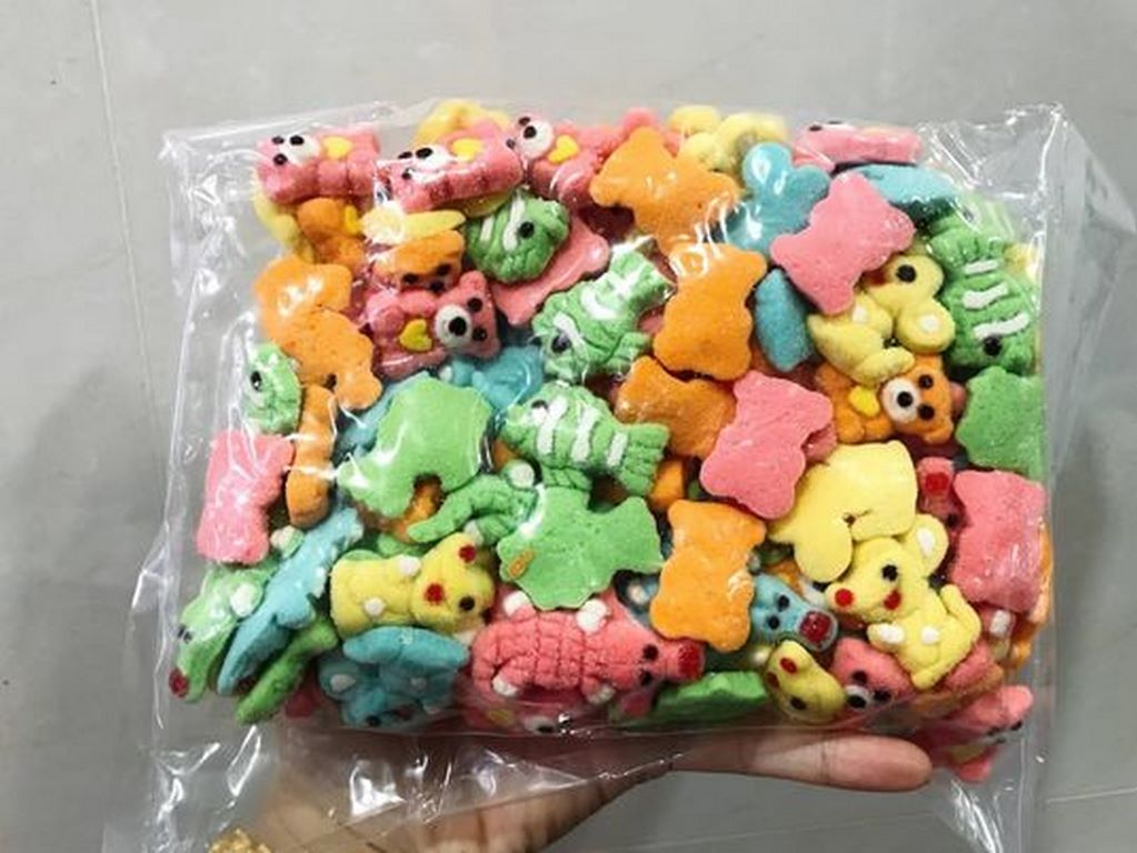 Kẹo dẻo trái cây cá gấu chuột - 500g