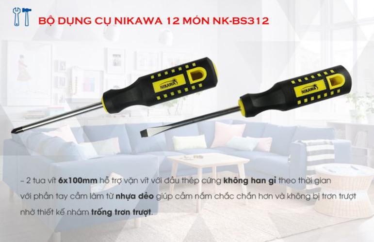 Bộ dụng cụ Nikawa Tools 12 món NK-BS312