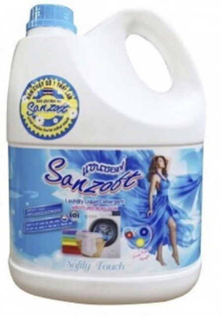 nước giặt, xả thái lan sanzoft ( can 3,5L)