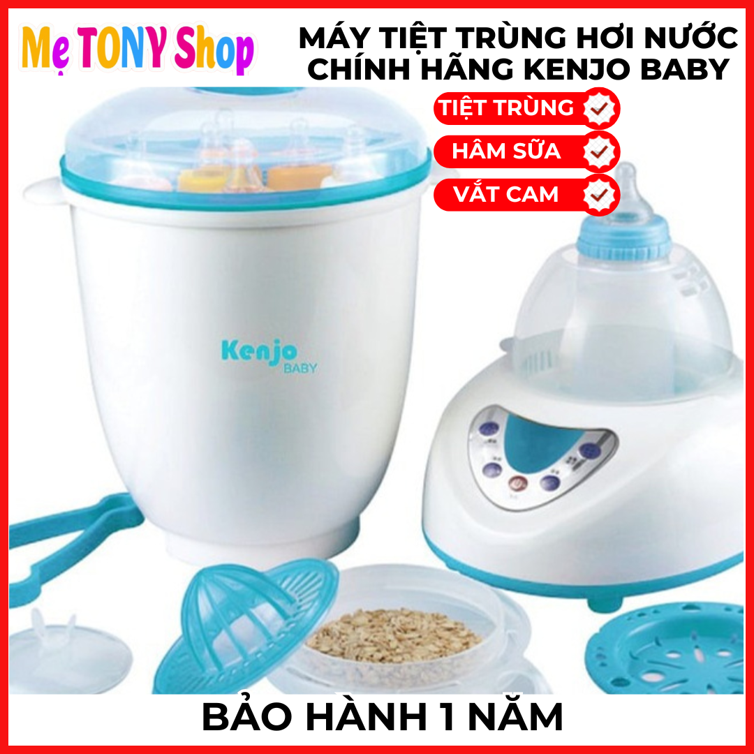 [Chính Hãng] Máy Tiệt Trùng Bình Sữa Và Hâm Sữa Kenjo [Đa NăngDễ Xài]