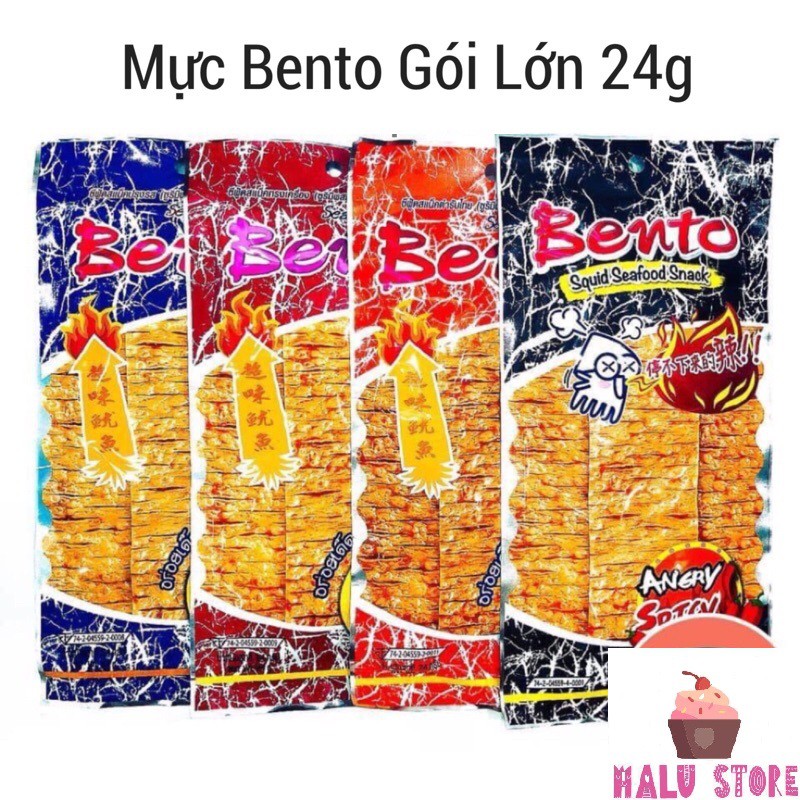 [HCM][HOT] Mực Bento gói to 24g đủ vị - Thái Lan