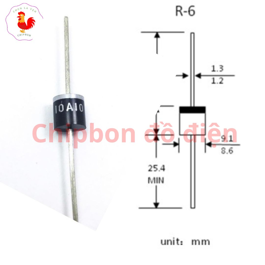 Diot Diode 20A 20A10 3 cái