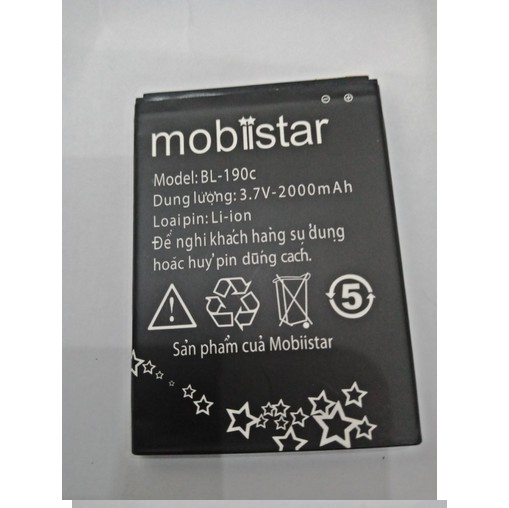 Pin điện thoại mobiistar bl-190c / lai z