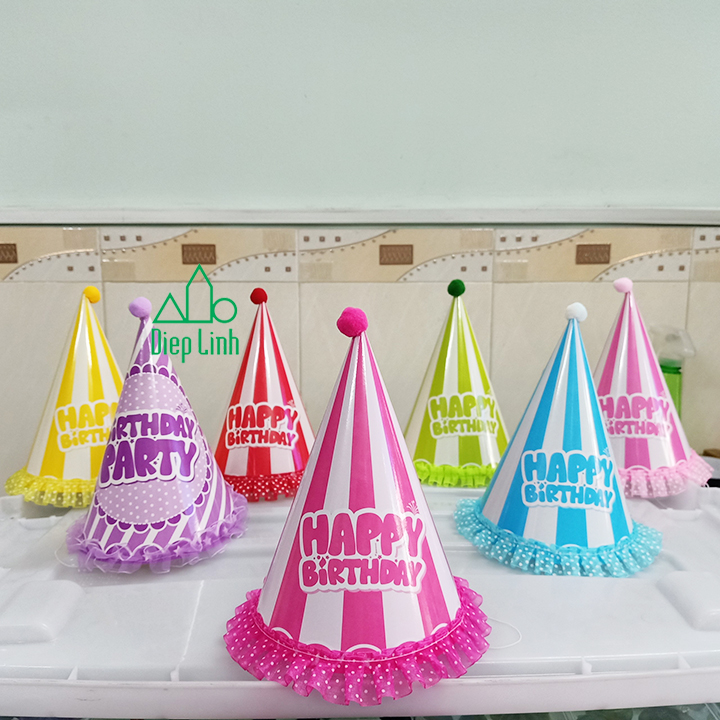 [HCM]Mũ nón sinh nhật tiệc liên hoan ngày lễ
