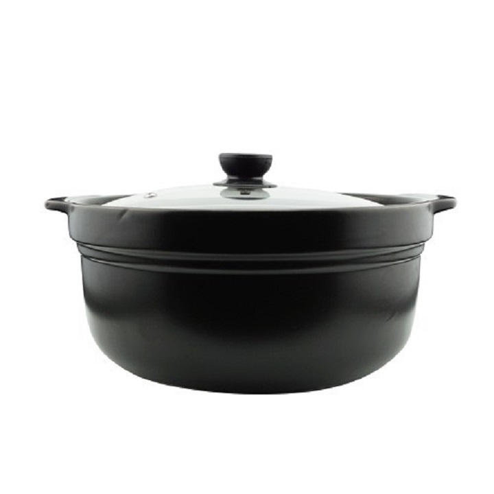 [Có Bảo Hành]Nồi Đất Nấu Lẩu Tem Vàng Chịu Nhiệt Đến 400 Độ Dung Tích 3,5 L