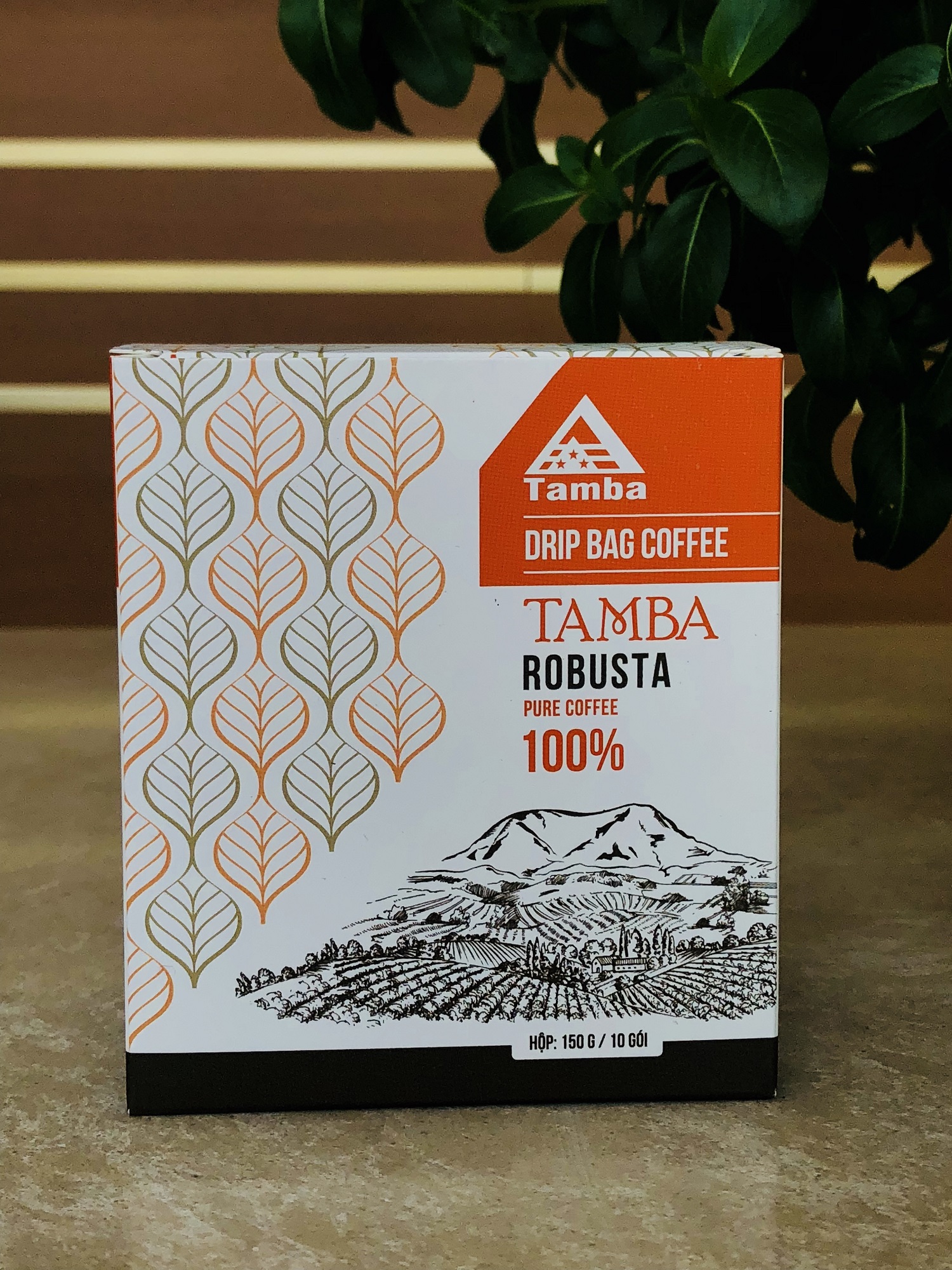 Cà phê túi lọc Robusta - Dark Roast - Tamba Coffee - 150gr