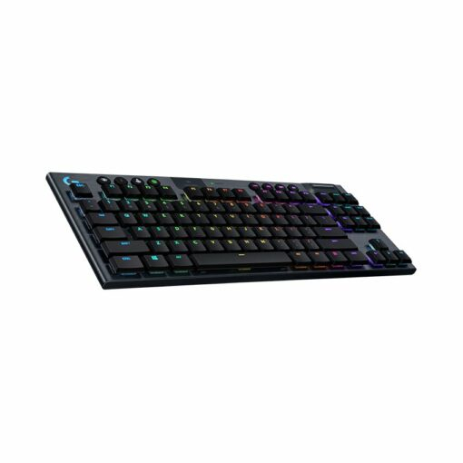 Lightspeed Logitech g913 TKL Wireless Mechanical Gaming Keyboard-no keypad, 3 type switch, Bluetooth/USB, RGB lightsync-authentic