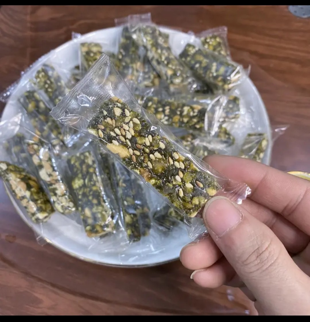 Kẹo Lạc Matcha (Trà Xanh) Túy Trà gói 200g
