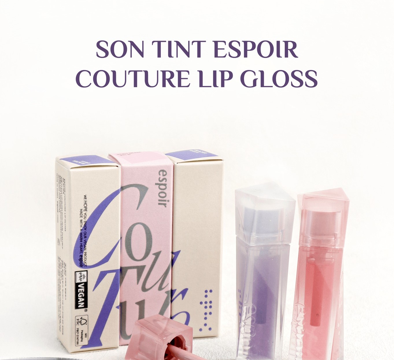Son Tint Bóng Espoir Couture Lip Gloss 5g