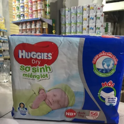 Tãlót Huggies Newborn 1-56 Miếng