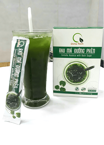 Rau Má Đường Phèn Quảng Thanh ( 10 bịch/hộp )