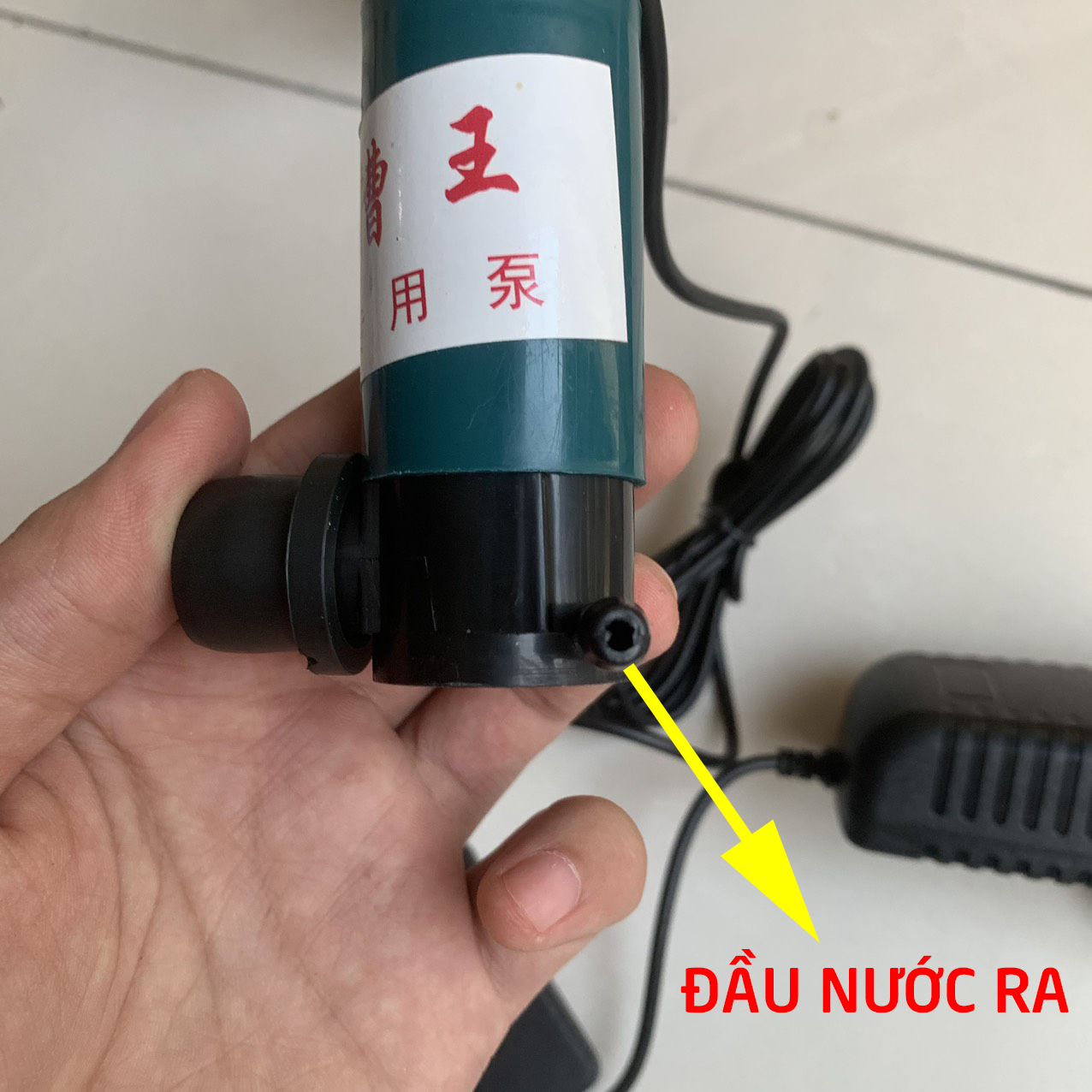 Bơm nước mini Caowang 12V hàng chuẩn chính hãng