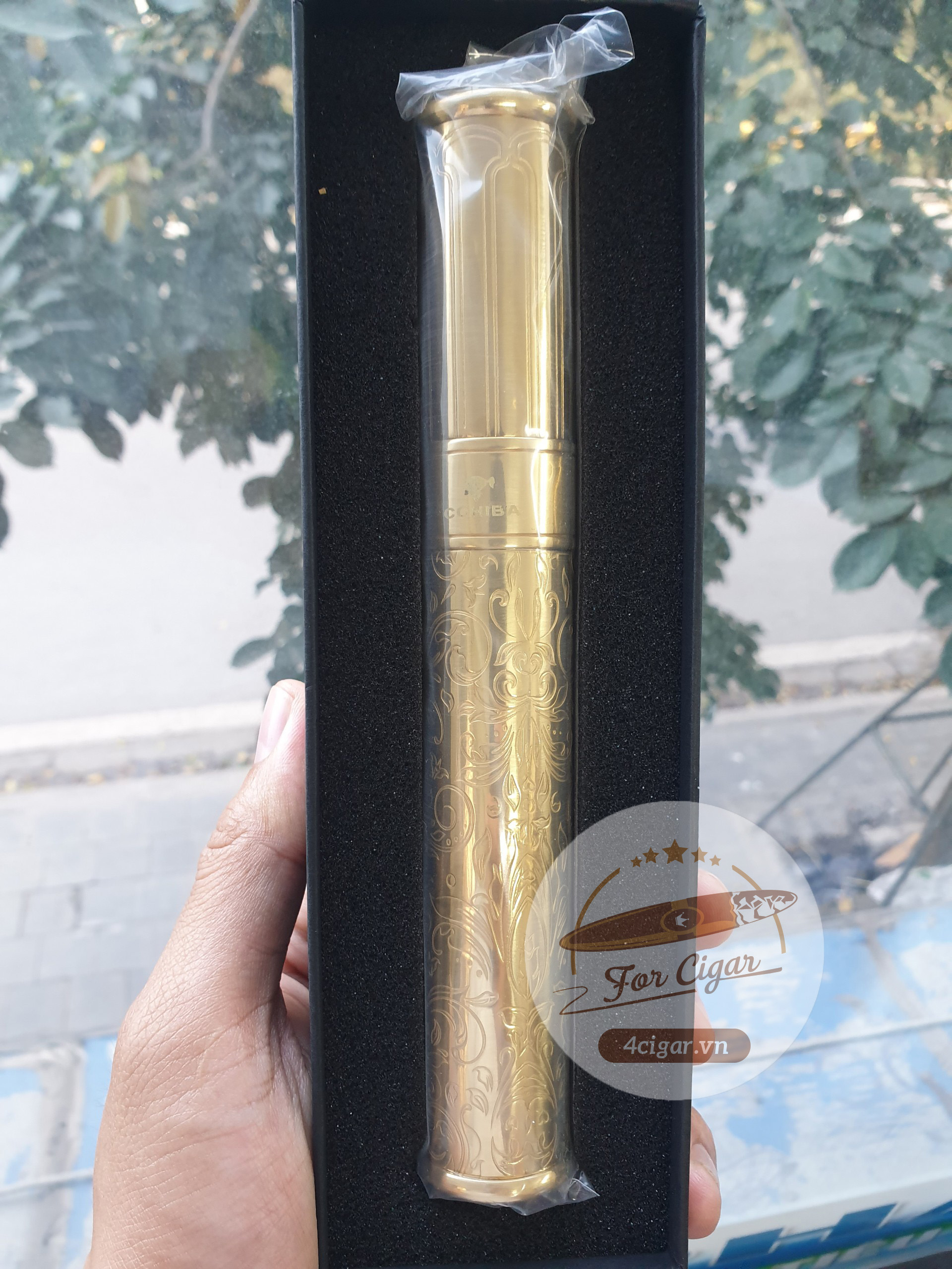 Ống đựng điếu Cigar Cohiba HB-028