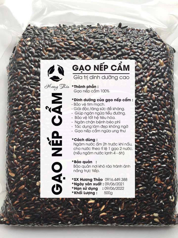 GẠO NẾP CẨM MỀM NGON 1 Kg