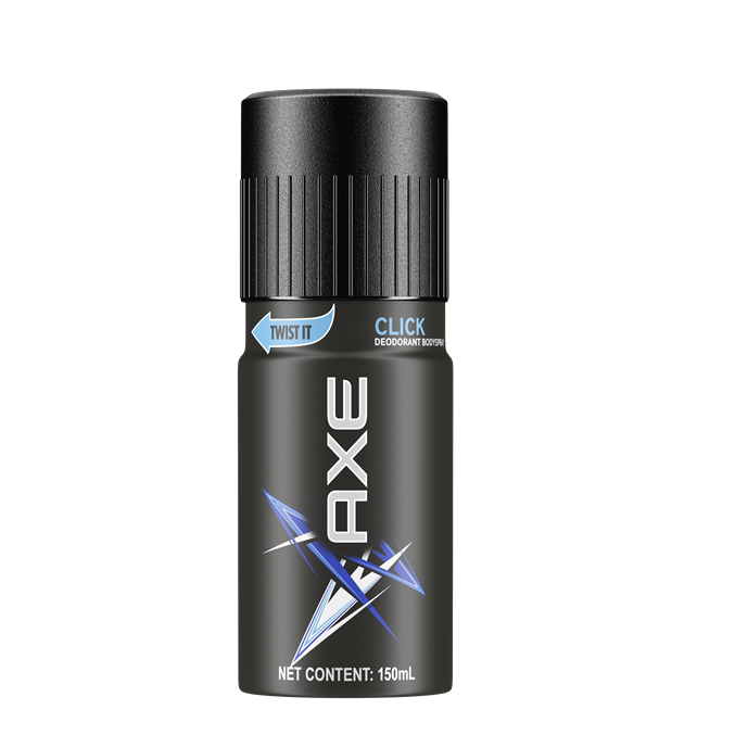 Xịt khử mùi toàn thân AXE Click 150ml