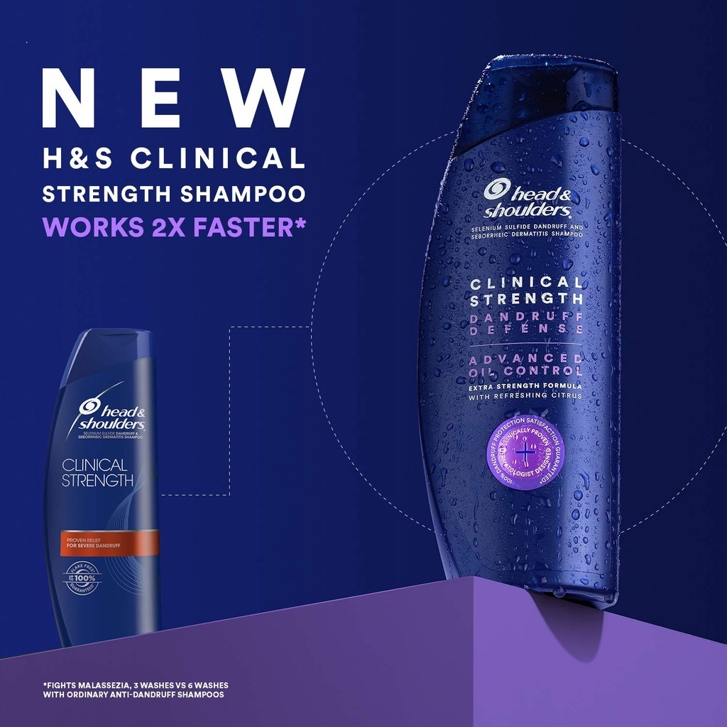 Dầu Gội Head & Shoulder Clinical Strength 400ml Từ Mỹ