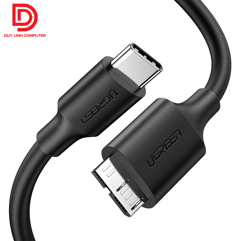 Cáp chuyển USB Type C to Micro USB 3.0 dài 1m chính hãng - Ugreen 20103