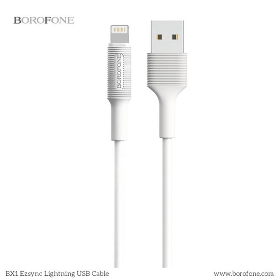 [HCM]Cáp Sạc Dây Dù Cổng IPHONE BoroFone BX1