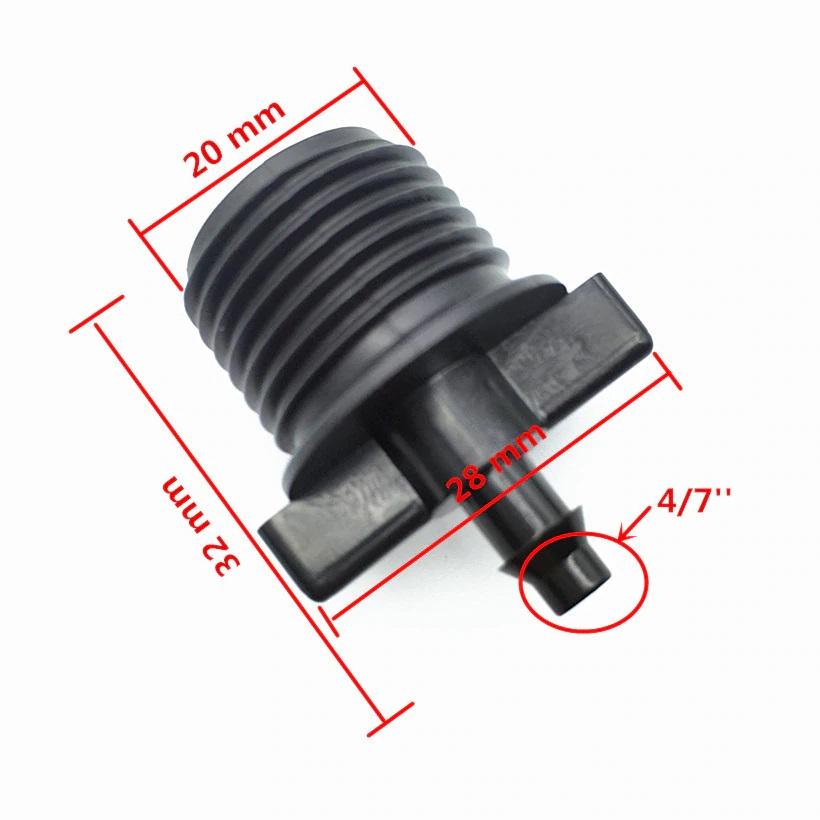 Đầu nối chuyển ren 21 ra ống 6