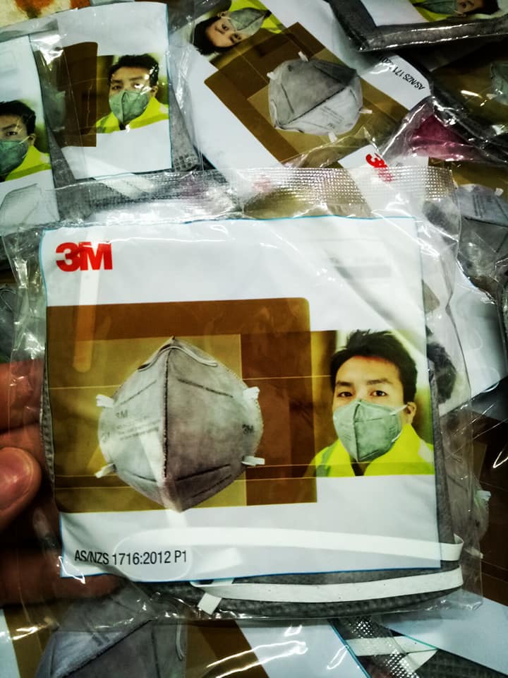 Khẩu trang 3M 9541 kháng khuẩn than hoạt tính