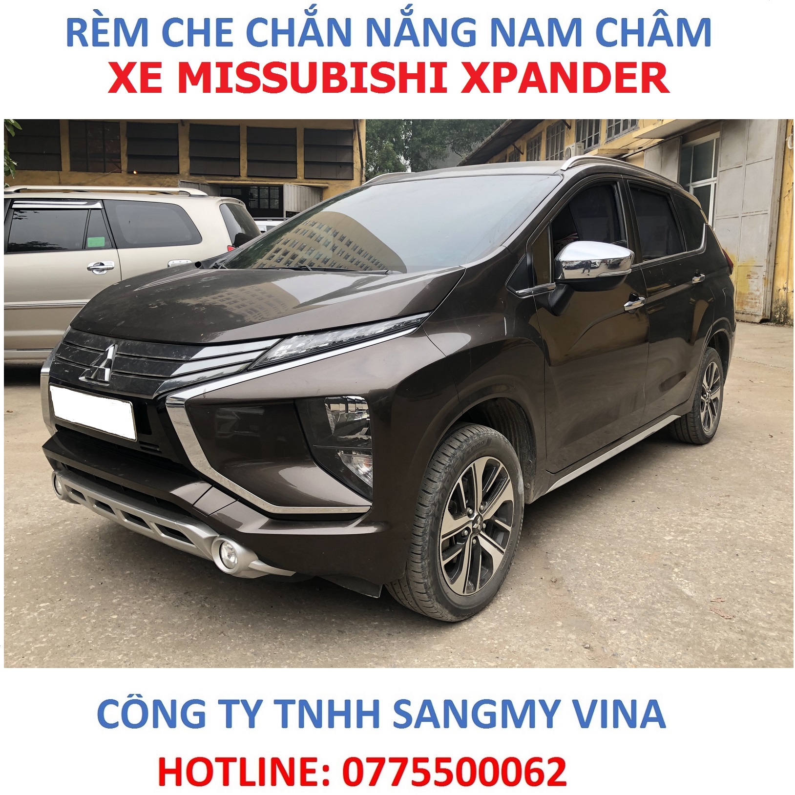 rèm che chắn nắng nam châm xe missubishi Xpander