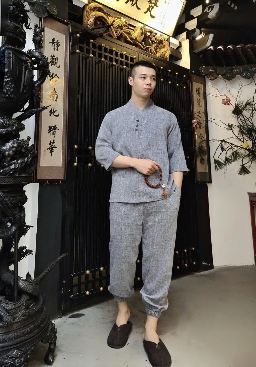 [HCM]SET ĐỒ LAM ĐI CHÙA CHO NAM CAO CẤP