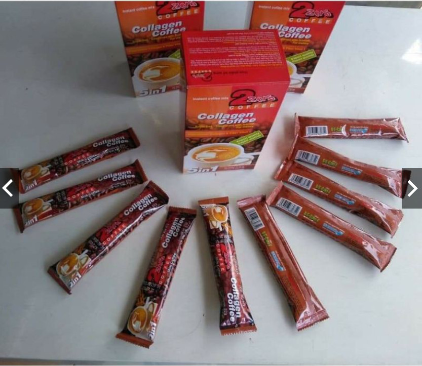 Cà phê sữa hòa tan Collagen 2 zero isomalt