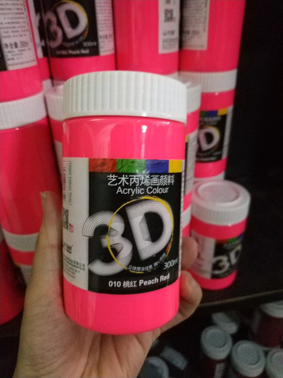 Màu vẽ acrylic 3D 300ml