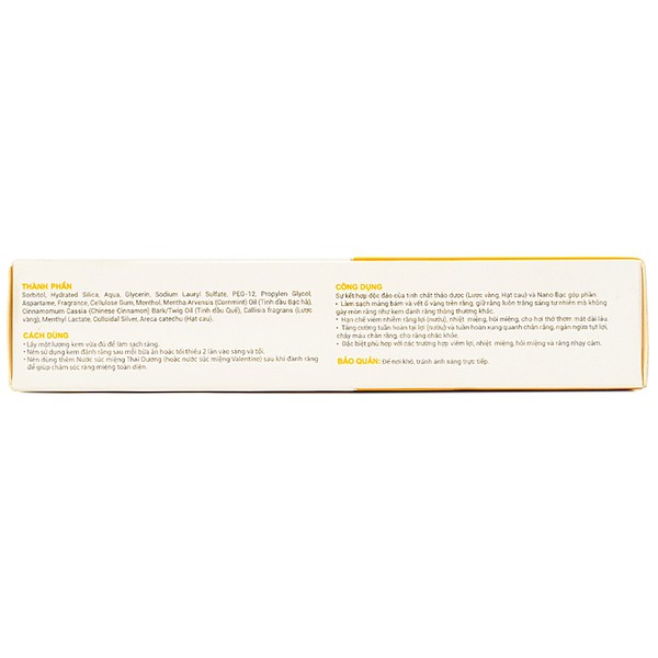 Kem Đánh Răng Dược Liệu Thái Dương (20g)
