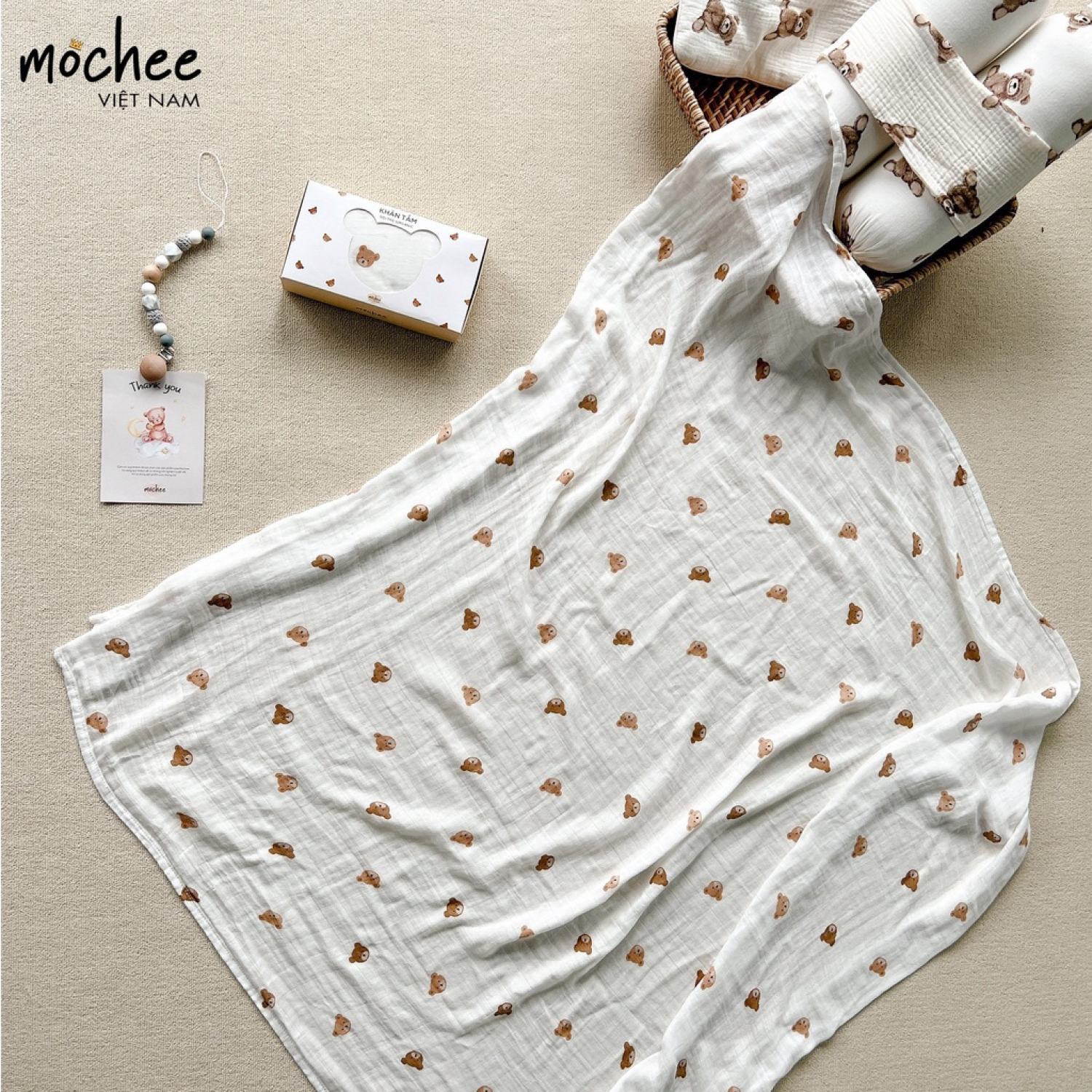 Snow Fur Blanket Embroidered with Patterns for Children