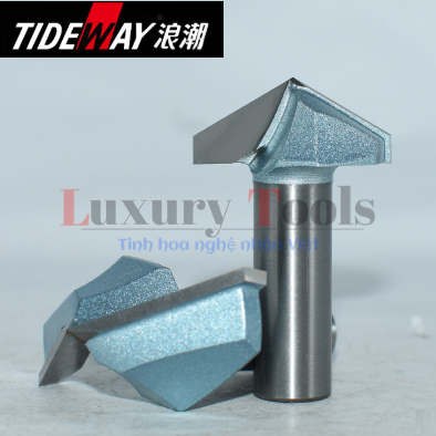 Mũi phay gỗ huỳnh ván vát 120 độ TIDEWAY