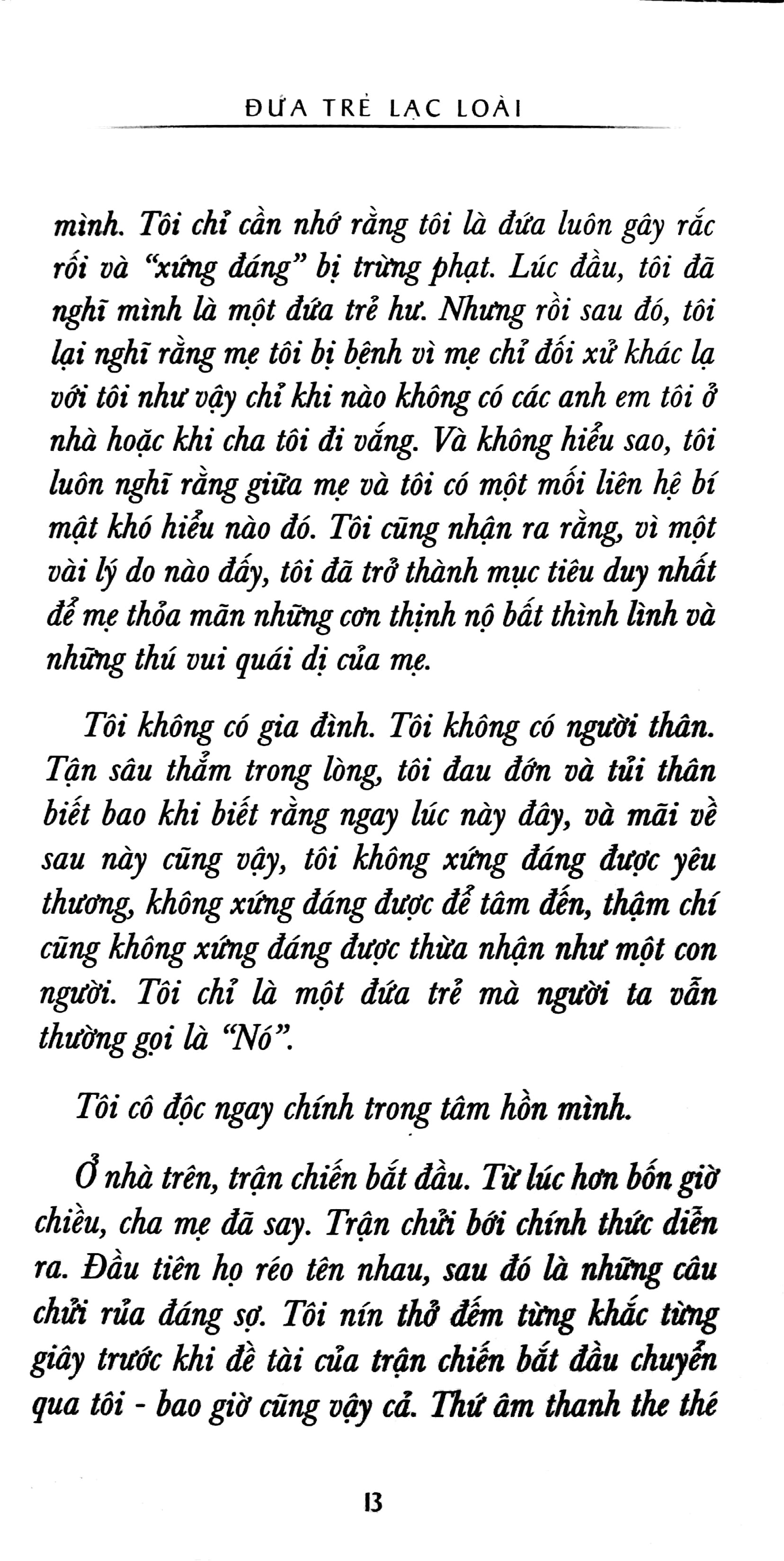 Fahasa - Đứa Trẻ Lạc Loài