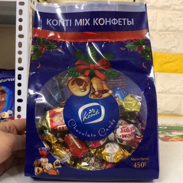 ✈️Kẹo Konti Mix 8 vị Nga 450gr