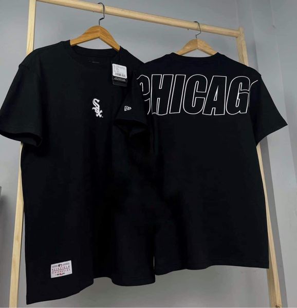 Áo thun New Era Chicago Black/White