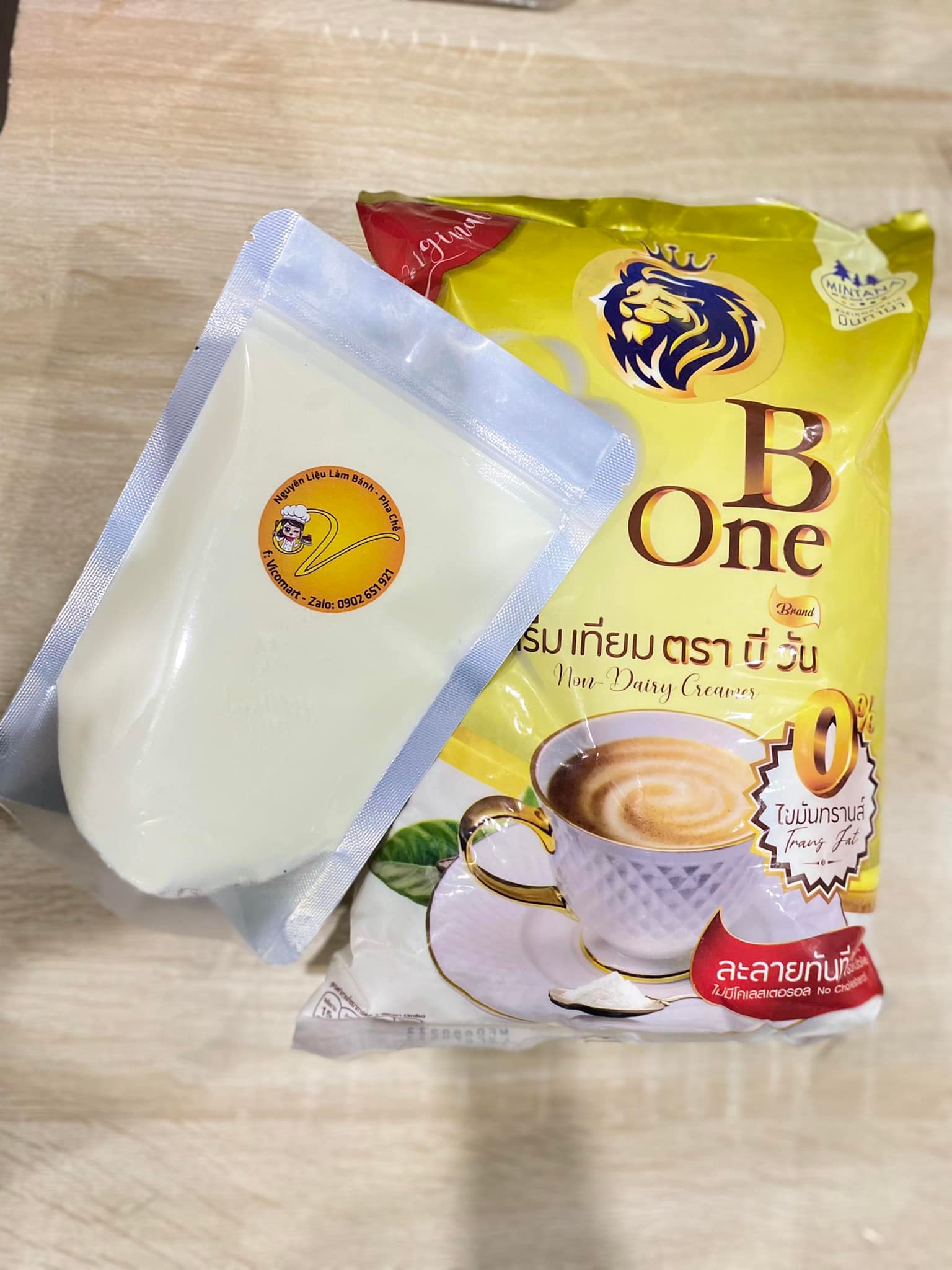 Set trà sữa Thái xanh / đỏ Vicomart