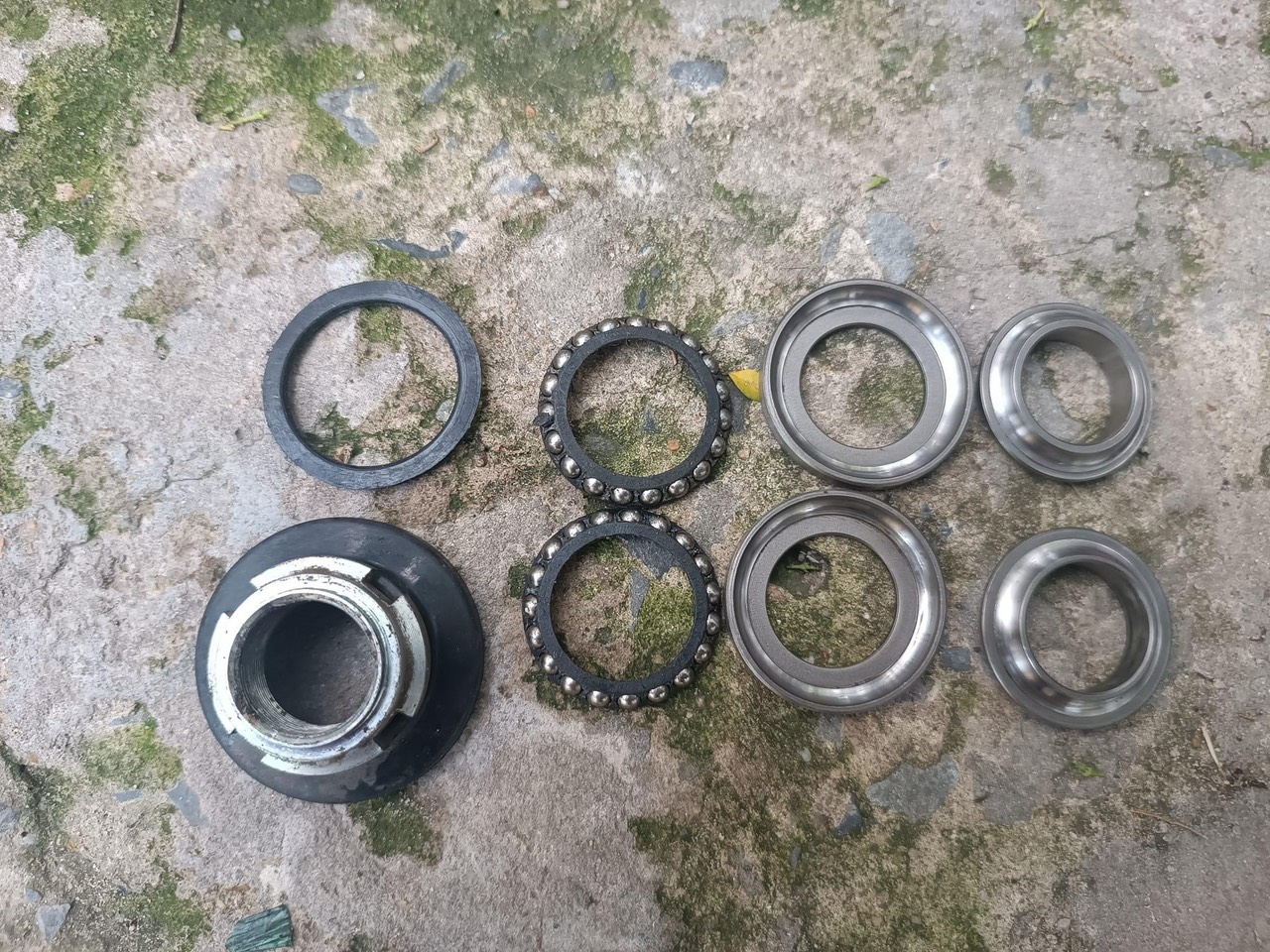Bộ bi, chén cổ, chụp bụi honda 67, chaly, cd ( hàng tháo xe) -NN