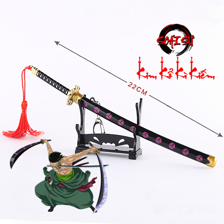 [HCM]Mô hình kiếm Tứ trụ Zoro 22CM - One Piece