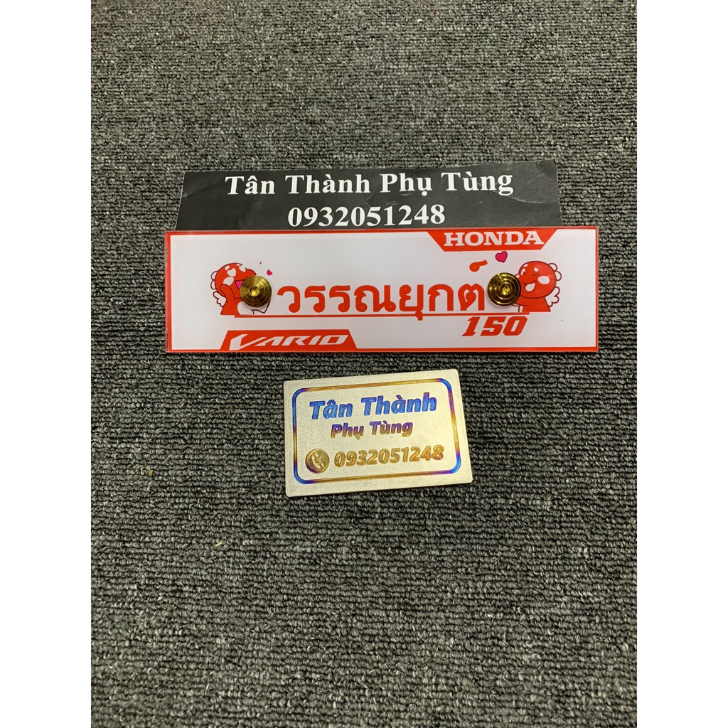 Bảng tên Meca VARIO chữ Thái màu