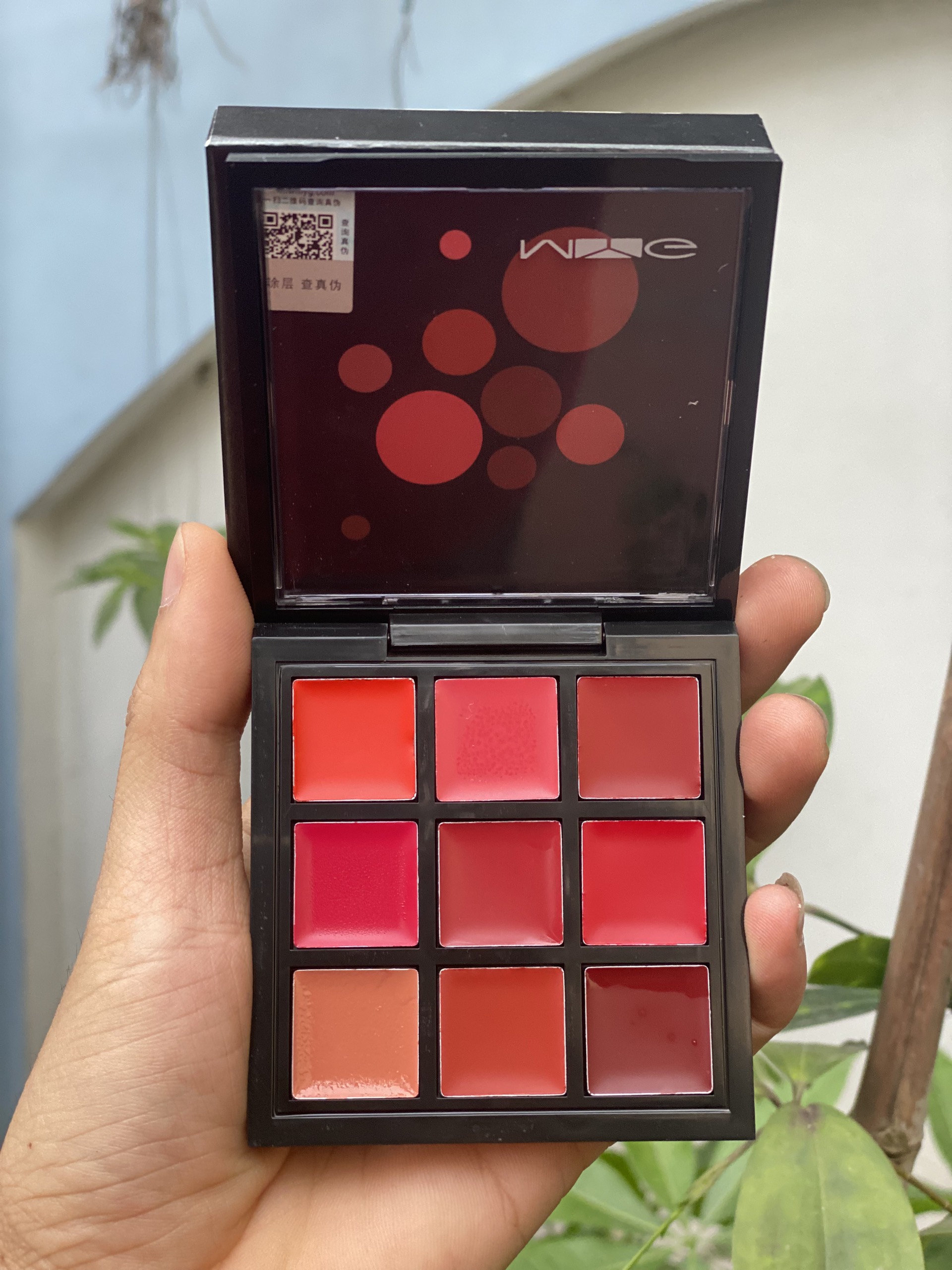 Bảng son 9 ô nội địa Trung