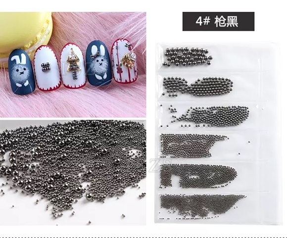 Bịch bi chia size đính móng