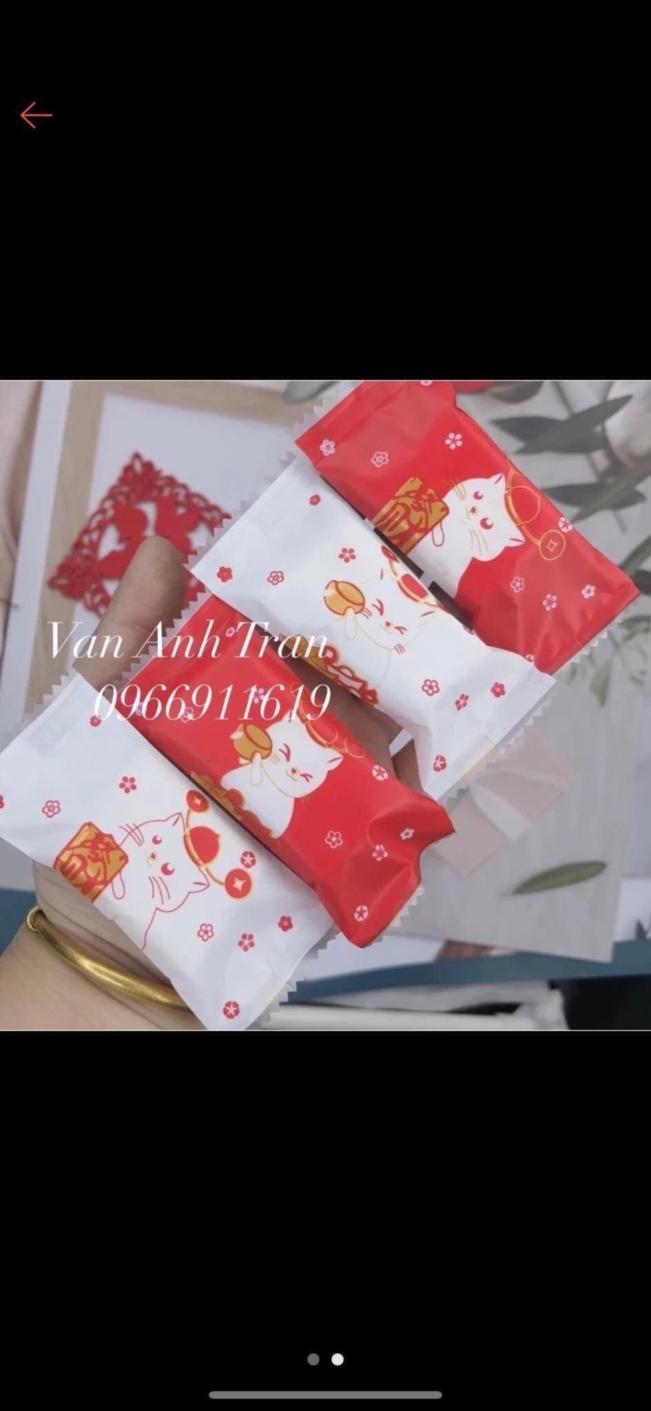 vỏ túi kẹo nougat 4x9cm