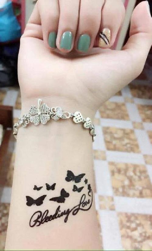 Set 30 tấm hình xăm dán mini