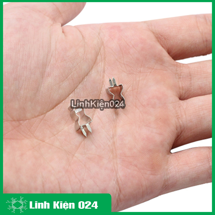 Bộ 5 đế cầu chì hàn 5x20mm ( 2 chân )