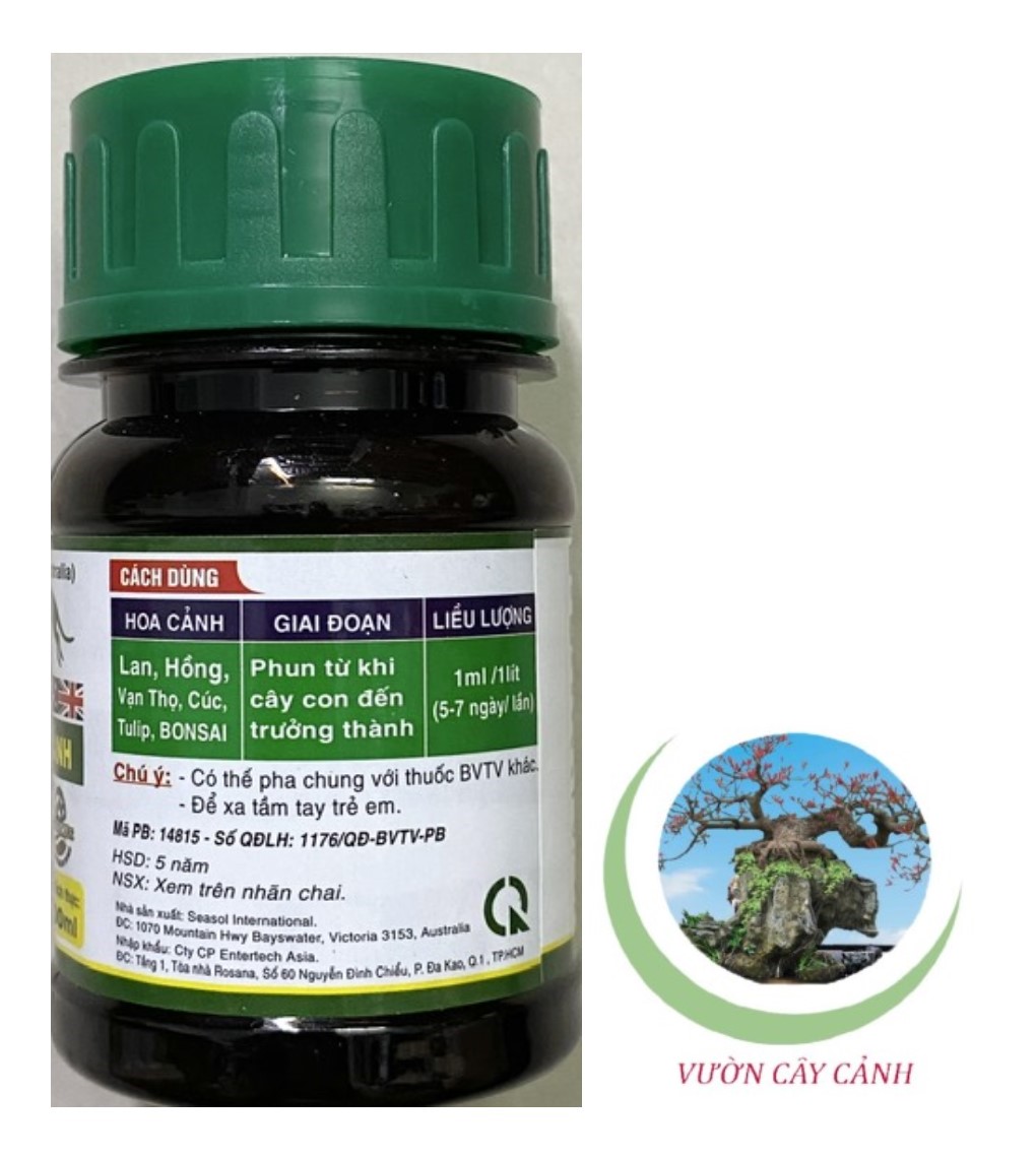 Phân Bón Hỗn Hợp NPK Agbasics Seaweedplus (Nhập khẩu từ Australia) - #042A# 100ml