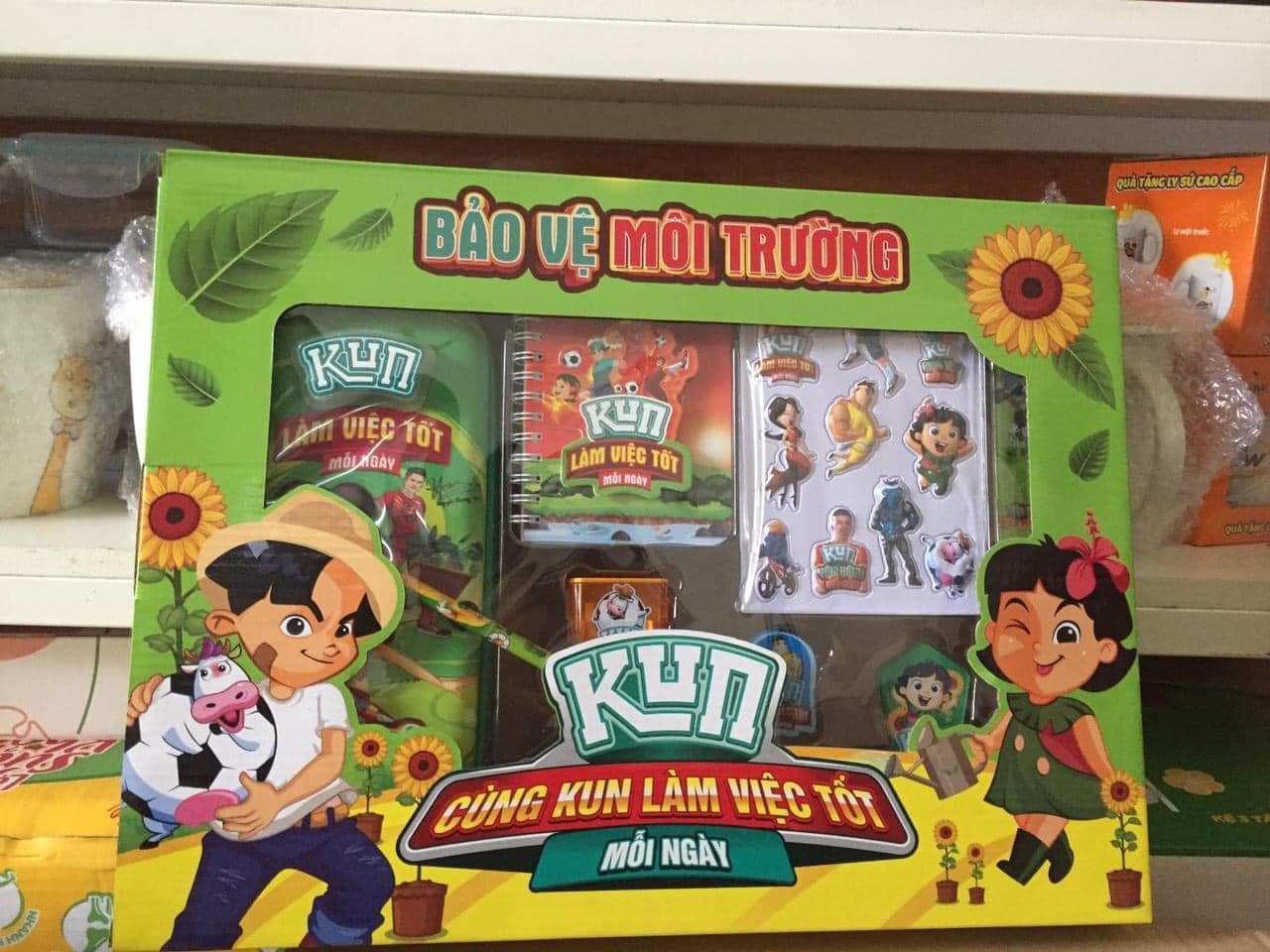 Bộ Dụng Cụ Học Tập Kun,Cùng Kun Làm Việc Tốt