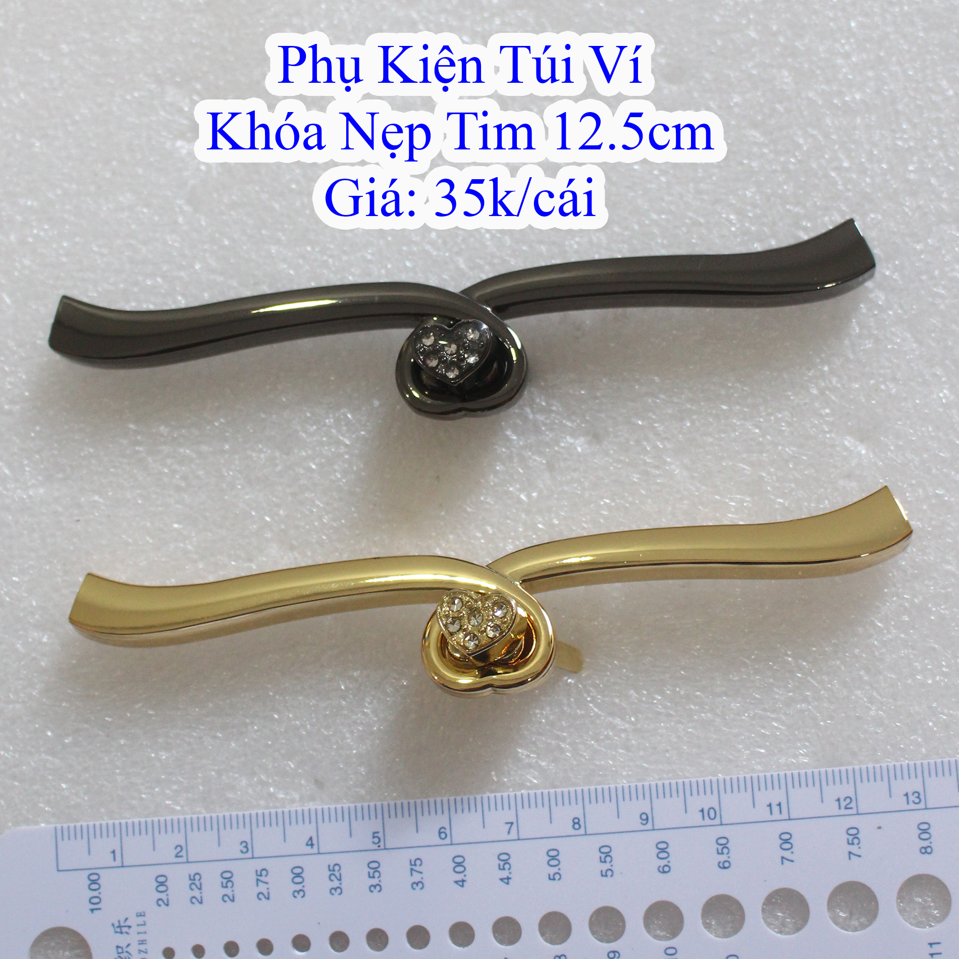 Khóa Nẹp Tim 12.5cm