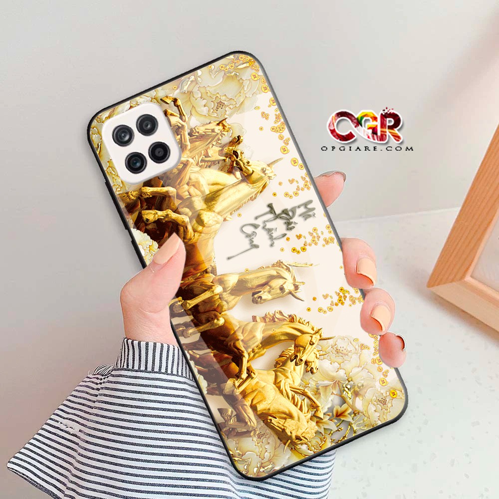 Ốp lưng sam sung a12 mặt kính cường lực