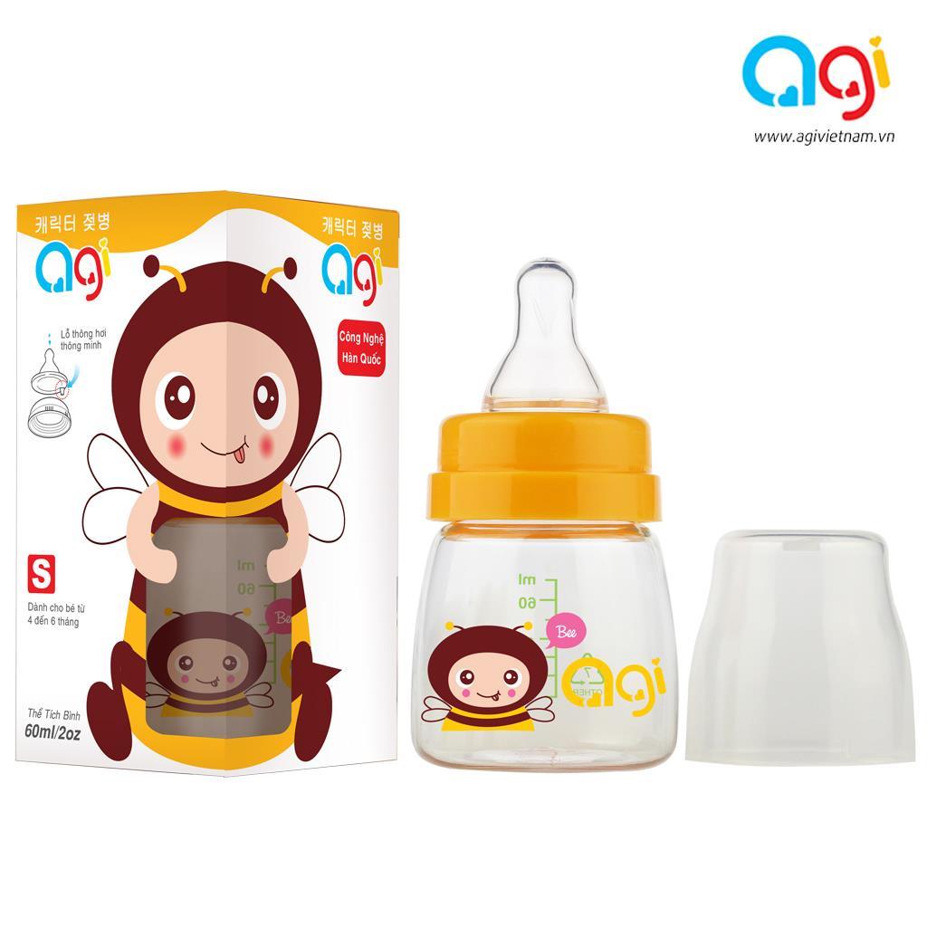 BÌNH SỮA AGI 60ML