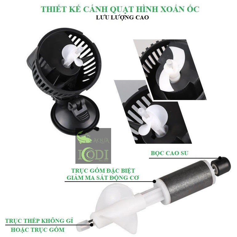 Máy thổi luồng bể cá SUNSUN JVP-101A