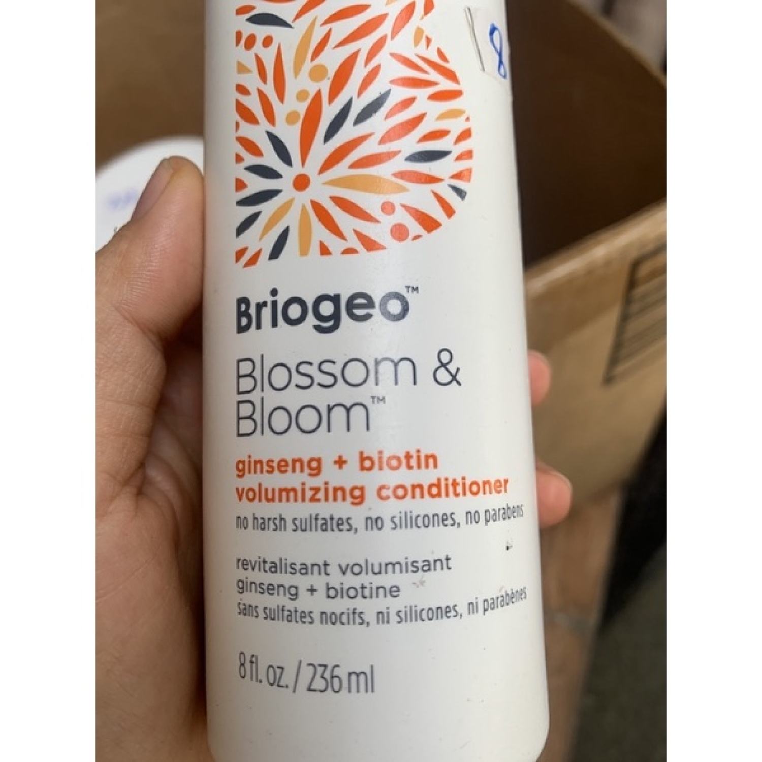 Blossom & Bloom ™ 236ml briogeo Dầu xả cho tóc thưa mỏng